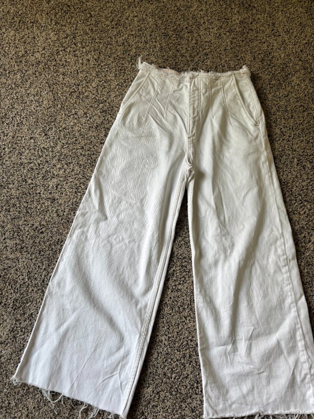 Hudson Women's James High-Rise Wide-Leg Jeans--size 26